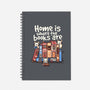 Home Is Where The Books Are-None-Dot Grid-Notebook-NemiMakeit