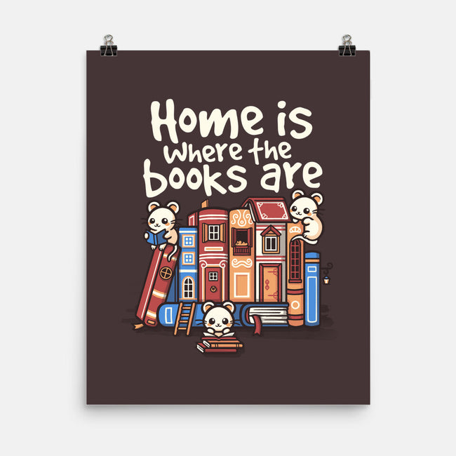 Home Is Where The Books Are-None-Matte-Poster-NemiMakeit