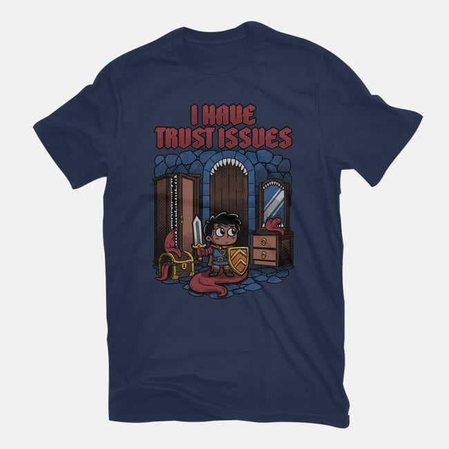 RPG Trust Issues-Womens-Fitted-Tee-Studio Mootant