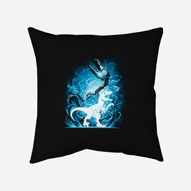 Raptor Fossil-None-Removable Cover w Insert-Throw Pillow-Vallina84