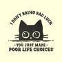 Poor Life Choices-None-Adjustable Tote-Bag-kg07