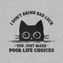 Poor Life Choices-Womens-Fitted-Tee-kg07