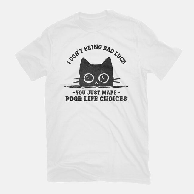Poor Life Choices-Womens-Fitted-Tee-kg07