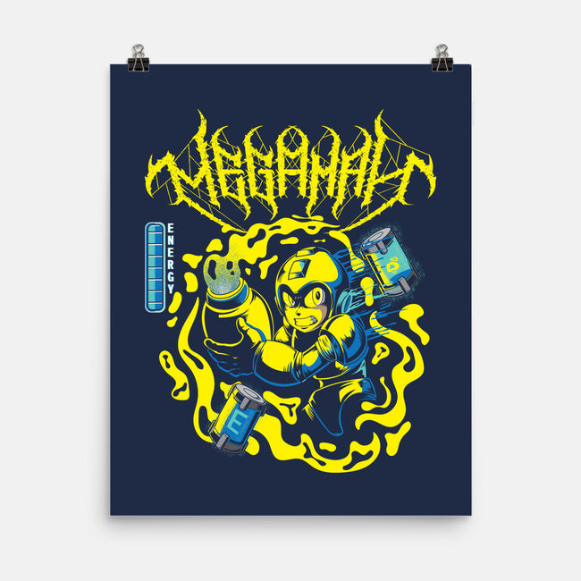 Megaman Energy-None-Matte-Poster-Kladenko