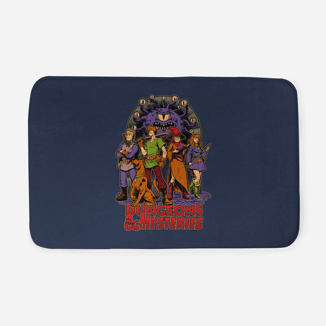 Dungeons And Mysteries-None-Memory Foam-Bath Mat-Studio Mootant