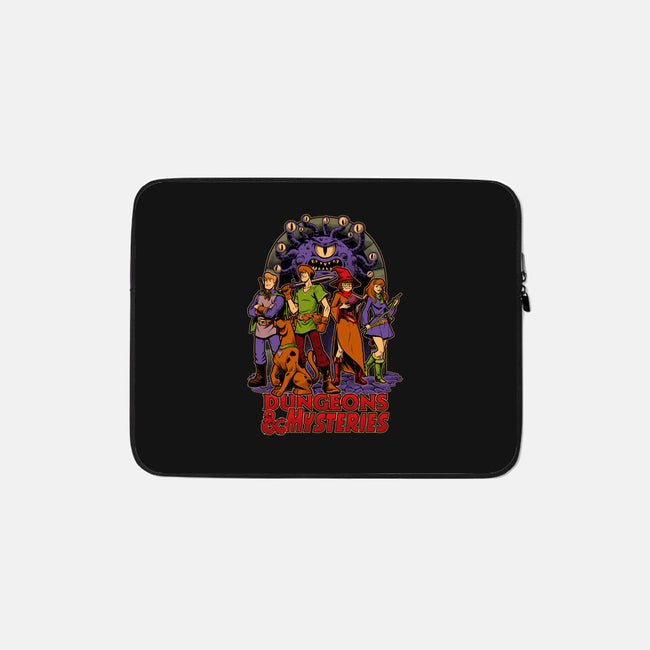 Dungeons And Mysteries-None-Zippered-Laptop Sleeve-Studio Mootant
