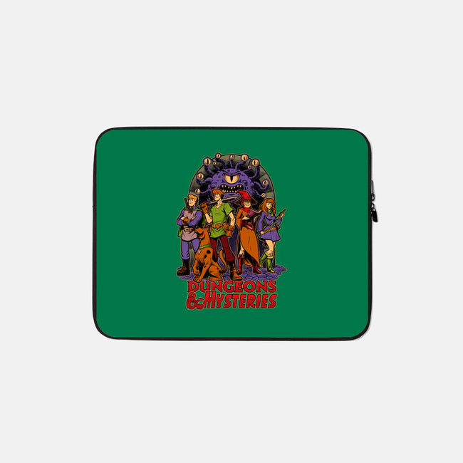 Dungeons And Mysteries-None-Zippered-Laptop Sleeve-Studio Mootant