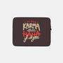 It's Called Karma-None-Zippered-Laptop Sleeve-tobefonseca