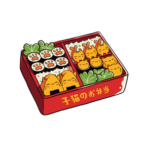 Purrfect Bento Kawaii Cats