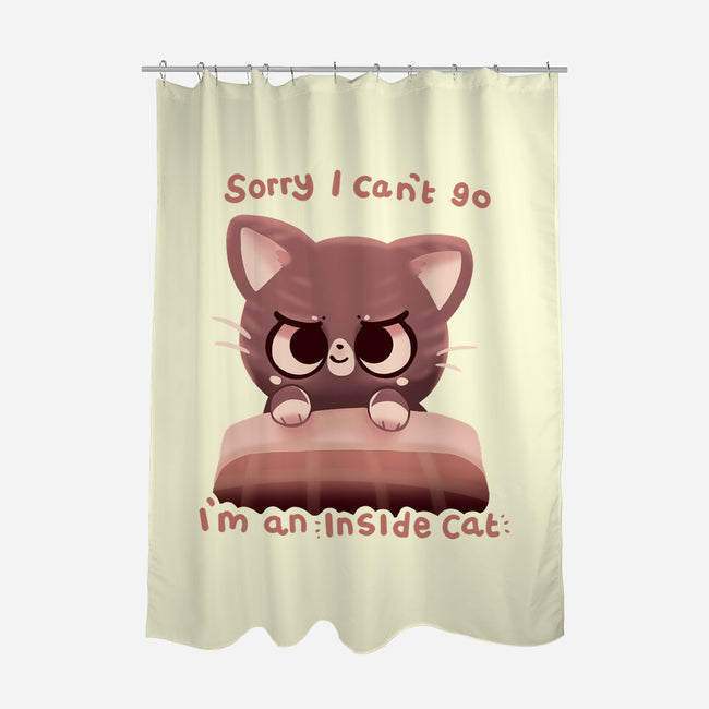 Inside Cat-None-Polyester-Shower Curtain-TechraNova