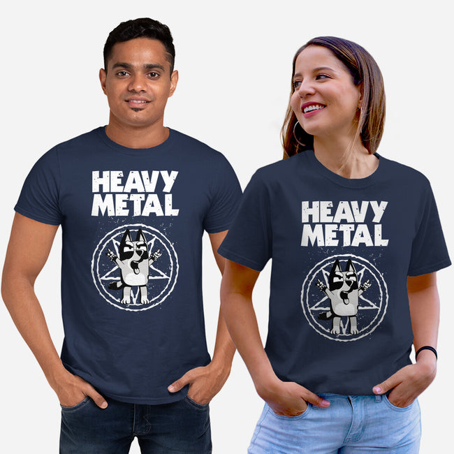 Metal Heeler-Unisex-Basic-Tee-retrodivision