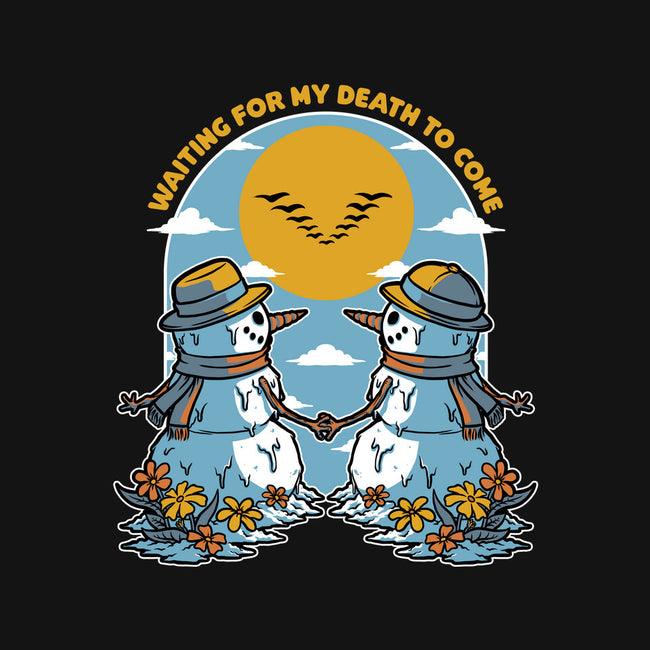 Snowman Irony Spring-Mens-Basic-Tee-Studio Mootant