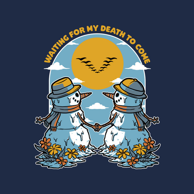 Snowman Irony Spring-Mens-Basic-Tee-Studio Mootant