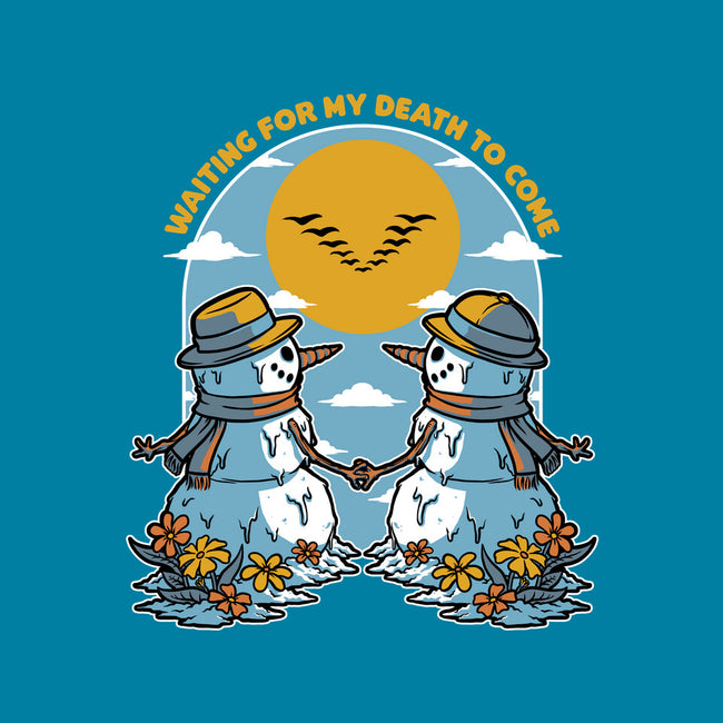 Snowman Irony Spring-Mens-Basic-Tee-Studio Mootant