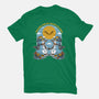 Snowman Irony Spring-Mens-Basic-Tee-Studio Mootant