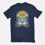 Snowman Irony Spring-Mens-Basic-Tee-Studio Mootant