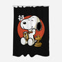 Luck Money Beagle-None-Polyester-Shower Curtain-Studio Mootant