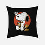 Luck Money Beagle-None-Removable Cover w Insert-Throw Pillow-Studio Mootant