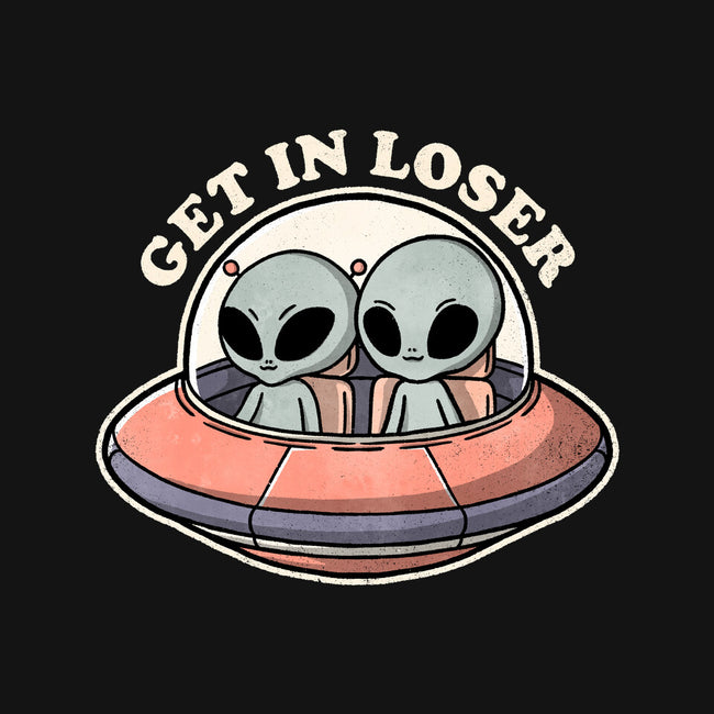 Get In Loser Aliens-None-Polyester-Shower Curtain-fanfreak1