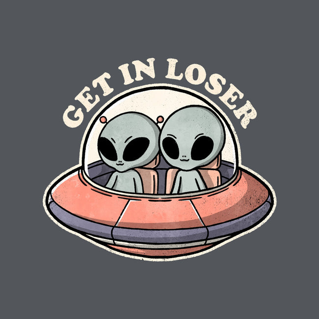 Get In Loser Aliens-None-Glossy-Sticker-fanfreak1