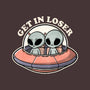 Get In Loser Aliens-Womens-Basic-Tee-fanfreak1