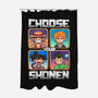 Choose Your Shonen-None-Polyester-Shower Curtain-2DFeer