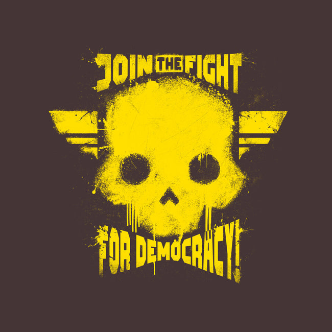 Join The Fight Democracy-None-Zippered-Laptop Sleeve-rocketman_art