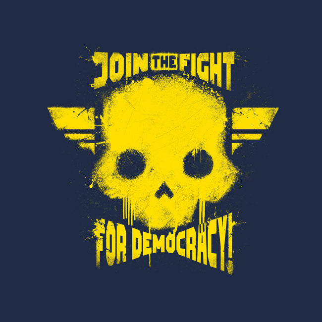 Join The Fight Democracy-Youth-Basic-Tee-rocketman_art
