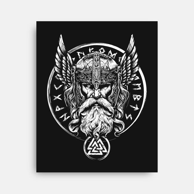 God Of War And Wisdom-None-Stretched-Canvas-DrMonekers