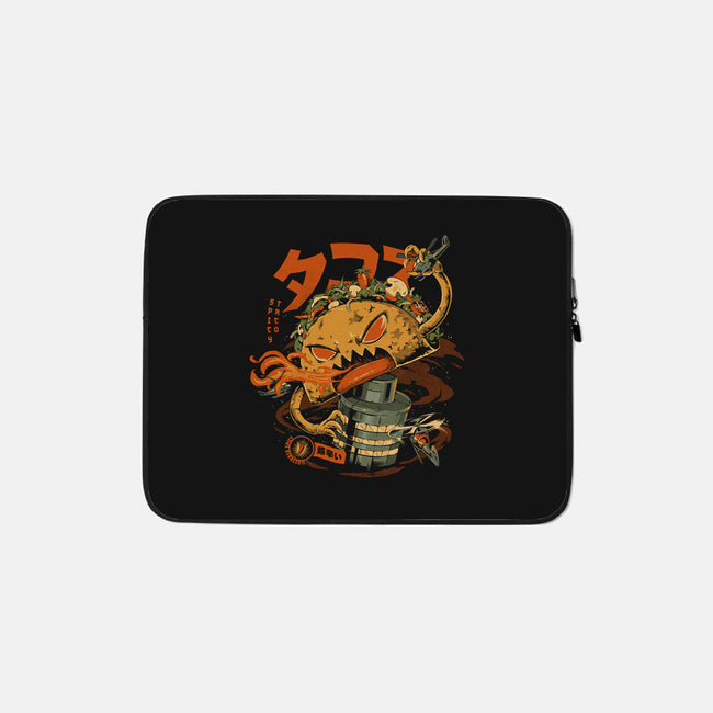 Spicy Taco Attack-None-Zippered-Laptop Sleeve-ilustrata