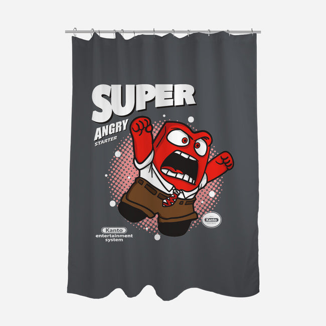 Super Angry Starter-None-Polyester-Shower Curtain-turborat14