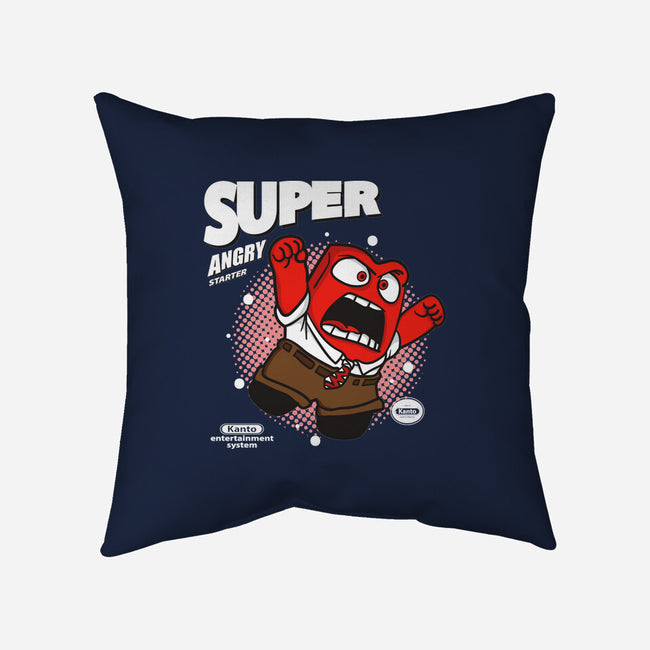 Super Angry Starter-None-Removable Cover-Throw Pillow-turborat14
