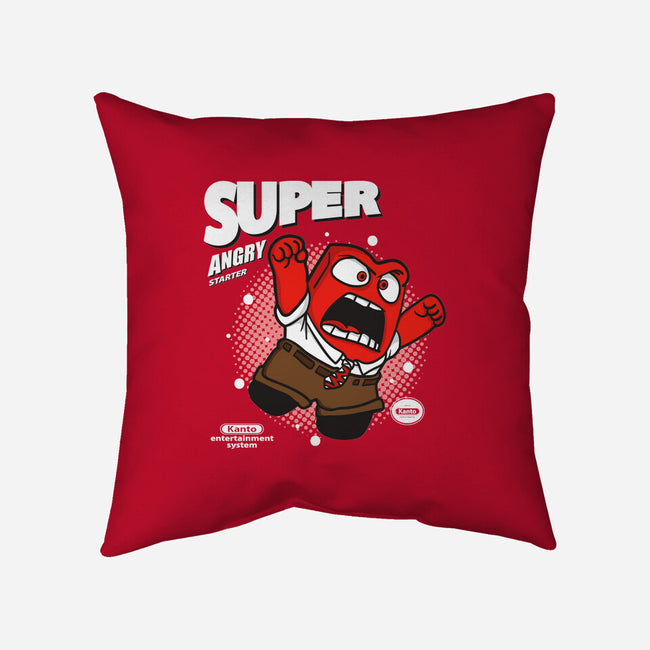 Super Angry Starter-None-Removable Cover-Throw Pillow-turborat14