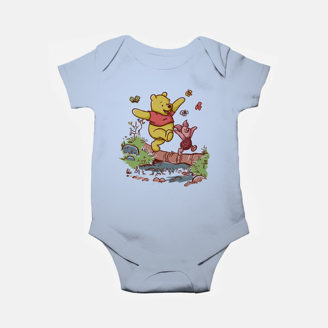 A Stroll In The Woods-Baby-Basic-Onesie-Xentee