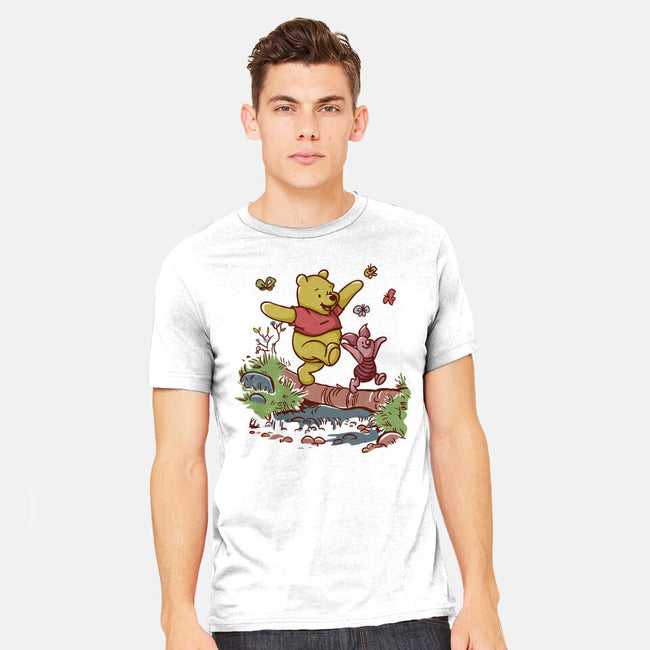 A Stroll In The Woods-Mens-Heavyweight-Tee-Xentee