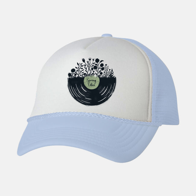Spring Vibes-Unisex-Trucker-Hat-NMdesign