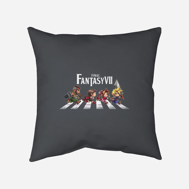 FFVII Road-None-Removable Cover-Throw Pillow-2DFeer