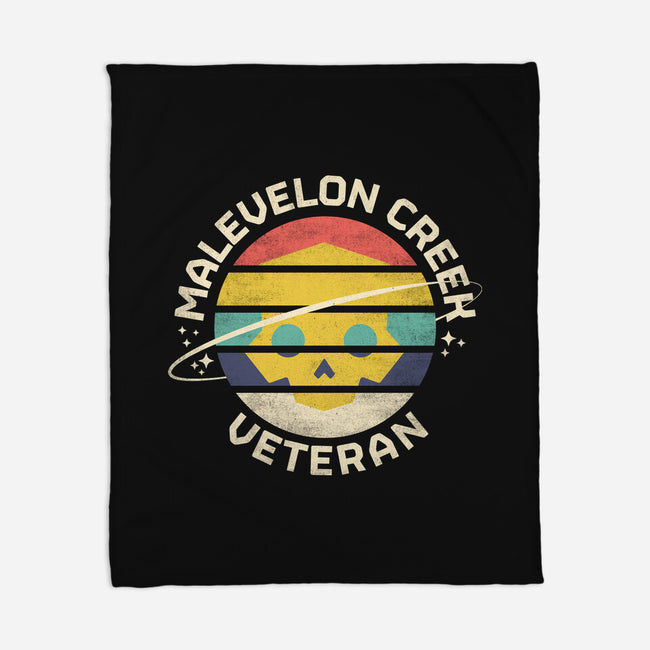 Malevelon Creek Veteran-None-Fleece-Blanket-rocketman_art