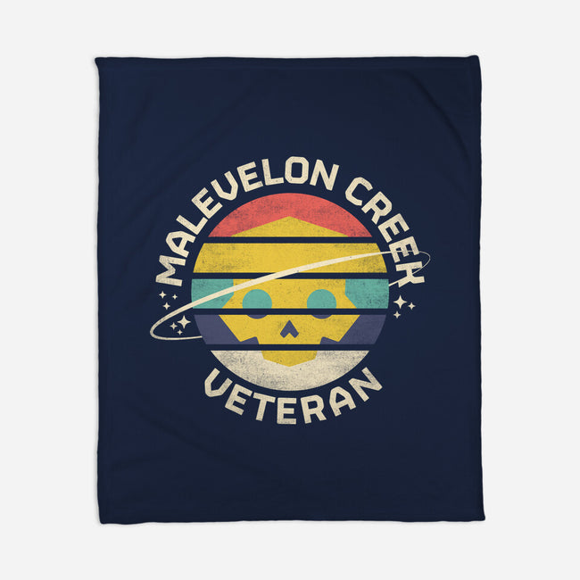 Malevelon Creek Veteran-None-Fleece-Blanket-rocketman_art