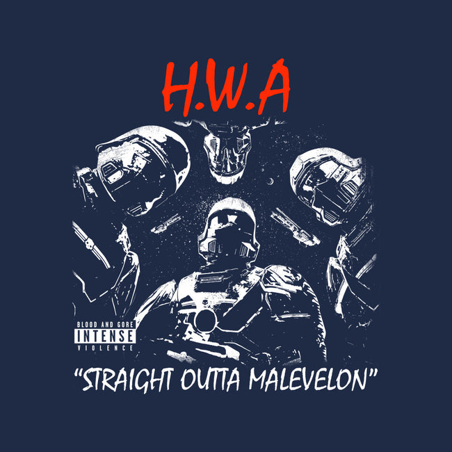 HWA Straight Outta Malevelon-Dog-Bandana-Pet Collar-rocketman_art