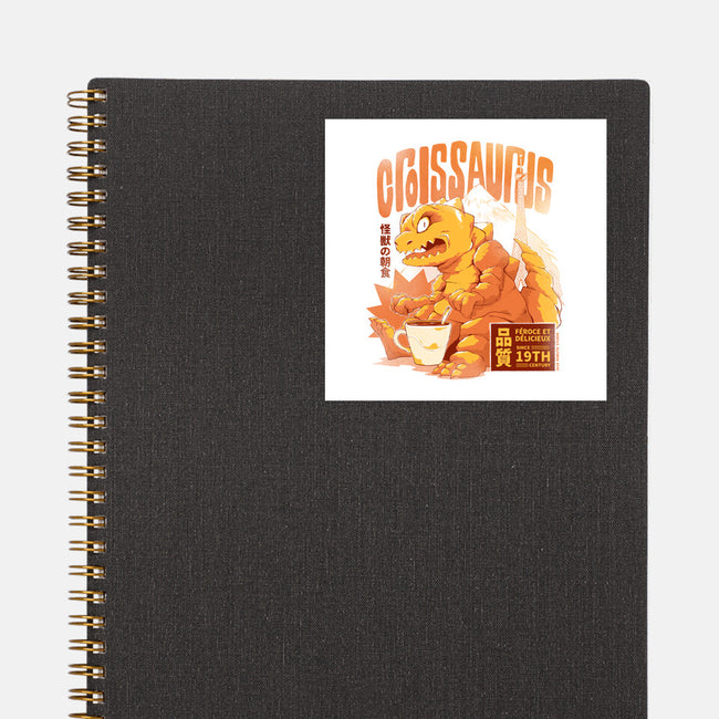 Croissaurus-None-Glossy-Sticker-Kabuto Studio