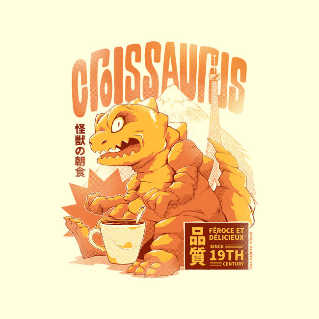 Croissaurus-None-Adjustable Tote-Bag-Kabuto Studio