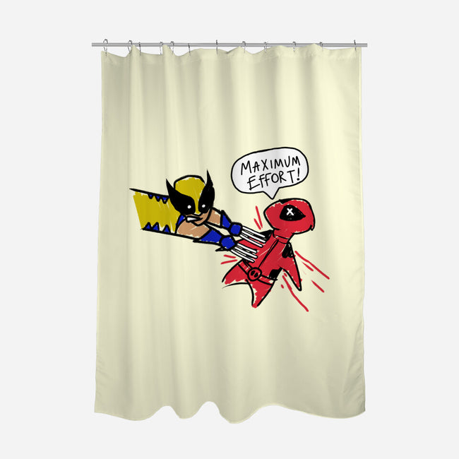 Maximum Effort-None-Polyester-Shower Curtain-Diego Oliver