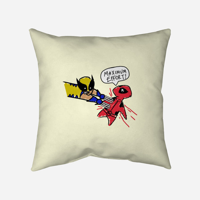 Maximum Effort-None-Removable Cover w Insert-Throw Pillow-Diego Oliver