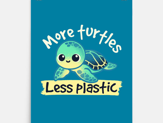 More Turtles Less Plastic