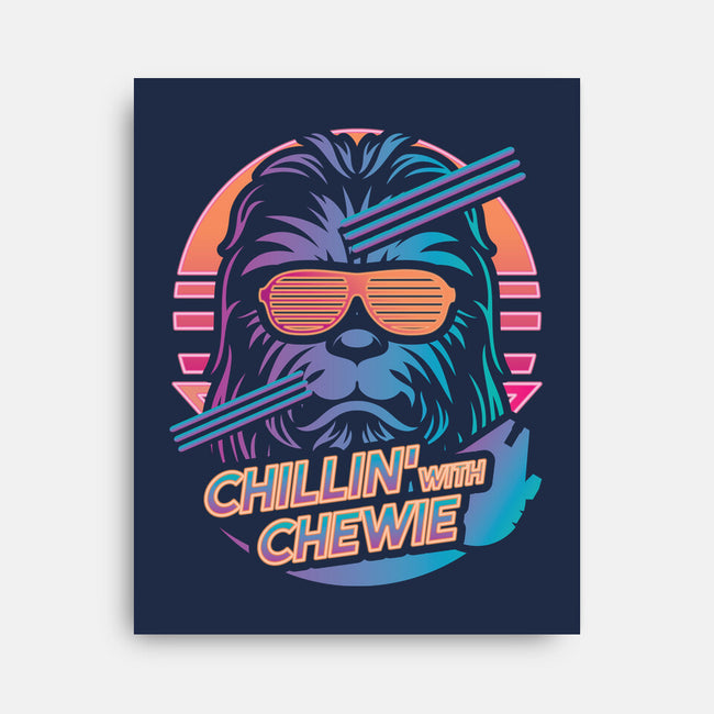 Chillin With Chewie-None-Stretched-Canvas-jrberger