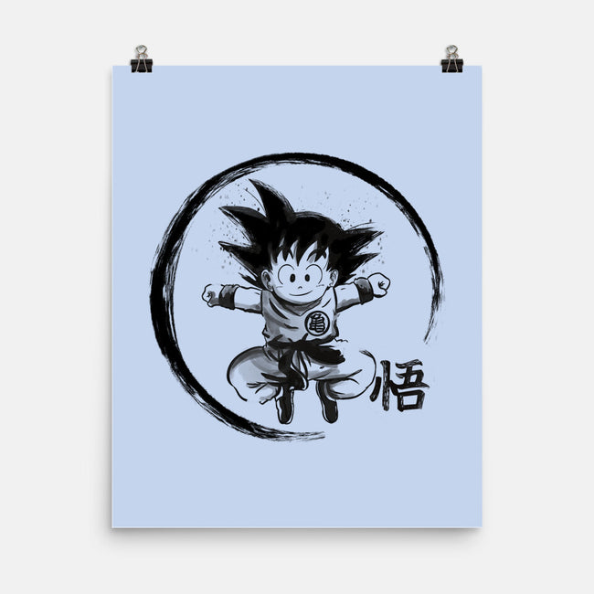 Goku Kid-None-Matte-Poster-fanfabio