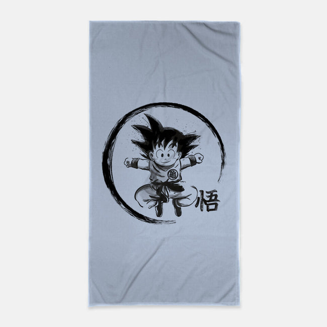 Goku Kid-None-Beach-Towel-fanfabio