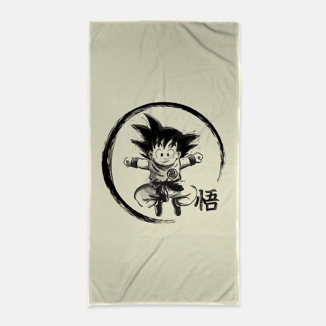 Goku Kid-None-Beach-Towel-fanfabio