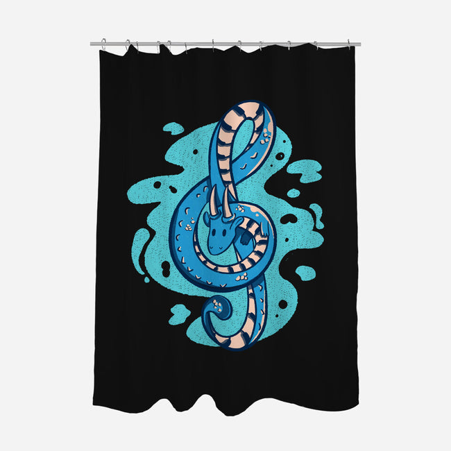 Dragon Song Magic-None-Polyester-Shower Curtain-tobefonseca